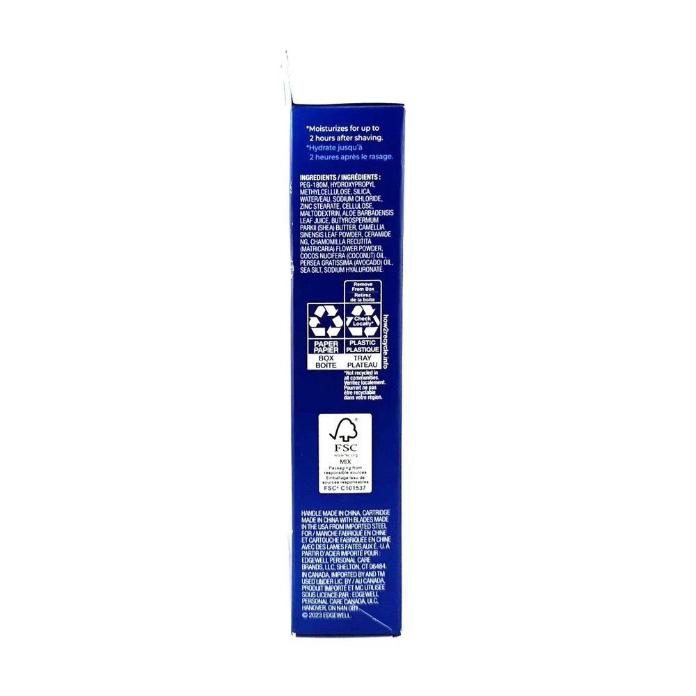 Schick Hydro Silk Razor for Women - 1 Razor Handle + 2 Razor Refill Pack - 1 Set - Picture 5 of 6